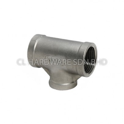 2" X 3/4" SS304 REDUCING TEE (NON SIRIM) [FKK]