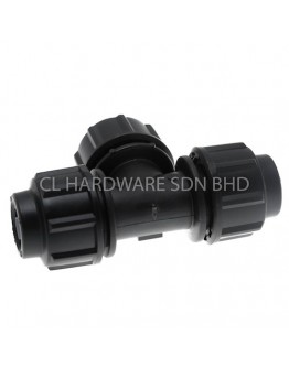 50MM X 50MM HDPE EQUAL TEE [PENGUIN]