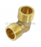 25MM X 1" P.A. BRASS MALE ELBOW
