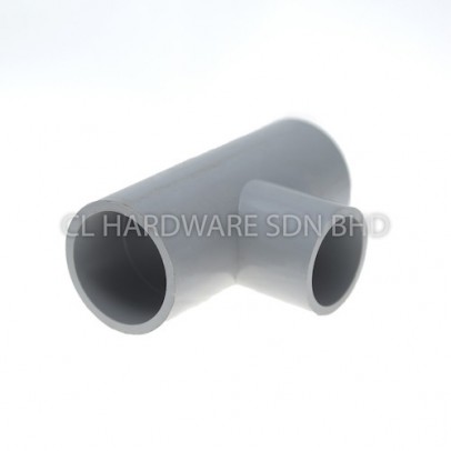 2 1/2" X 2" PVC D REDUCING TEE (BS4346) [BBB]