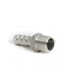 1 1/4" STAINLESS STEEL 304 HOSE NIPPLE (THREADED) [FS]
