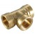 32MM P.A. BRASS TEE