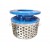 6'' DI ROSE STRAINERS C/W STAINLESS STEEL BASKET