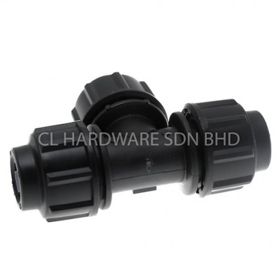 40MM X 40MM HDPE EQUAL TEE [PENGUIN]