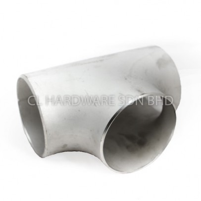 3" X 1 1/2" SS304 SCH10 WELDING REDUCING TEE [FKK]