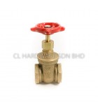 1" BRASS PN16 GATE VALVE [CITY]