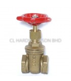 1/2" BRASS PN16 GATE VALVE [CITY]