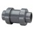 1" PVC SPRING CHECK VALVE (THREADED END) [LD VALVE]