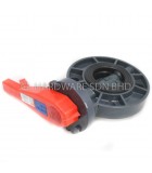 3'' PVC BUTTERFLY VALVE C/W LEVER HANDLE [LD VALVE]