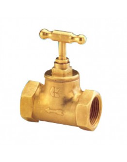 1/2" BRASS STOP COCK [g.KENT]