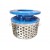 8'' DI ROSE STRAINERS C/W STAINLESS STEEL BASKET