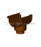 F370 4" SPOUTHEAD FIN (WHITE)