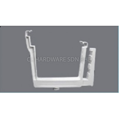S300 ADJUSTABLE PVC GUTTER BRACKET [WHITE]