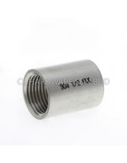 1 1/2" STAINLESS STEEL 304 SOCKET (FULL THREAD) [FS]