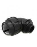 110MM X 4" HDPE MALE BEND [PENGUIN]