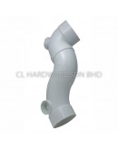 4" UPVC P-TRAP IO (MS1063) [BBB]