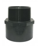 1 1/4" PVC SCH80 FITTINGS VALVE SOCKET (MALE X SPIGOT) (ASTM D2467) [LD VALVE]