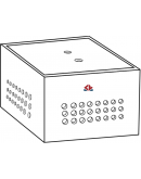 10" X 10" X 4" TNB PRECAST MANHOLE C/W RC SLAB COVER [KIAN LI]